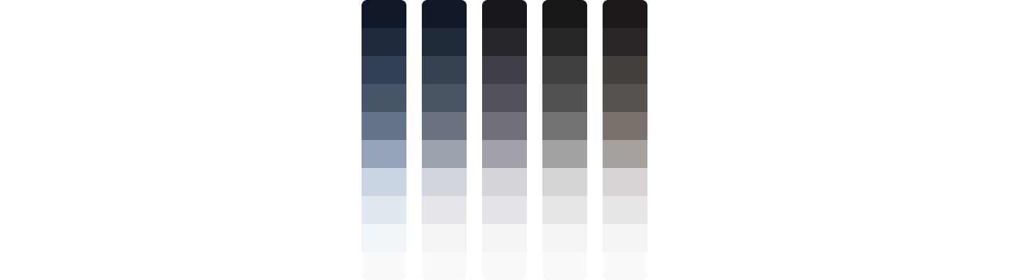 Nuevo gris alternativo de Tailwind CSS